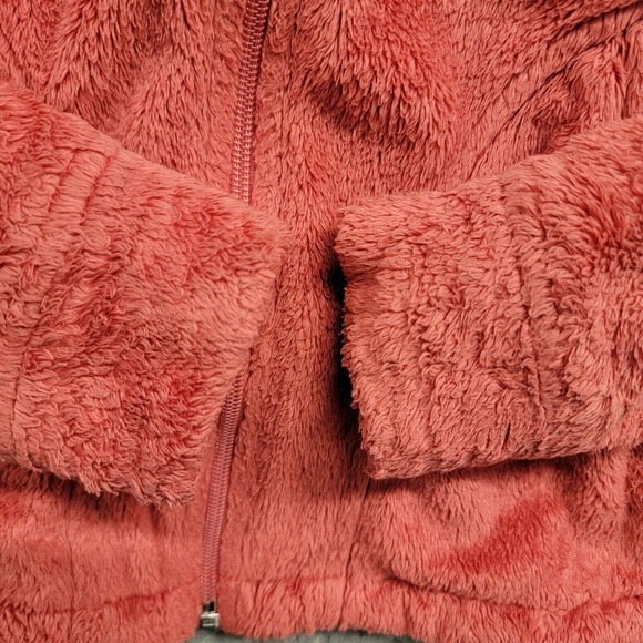 The North Face Oso Hooded Fleece Jacket Long Sleeve Women’s‎ Sz XS Pink Comfort - Picture 9 of 14